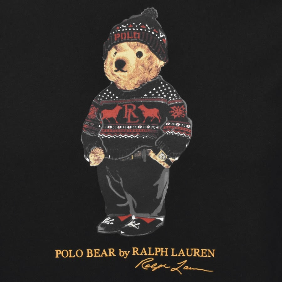 Alternative Image for ProductRalph Lauren Polo Pullover Hoodie Black3